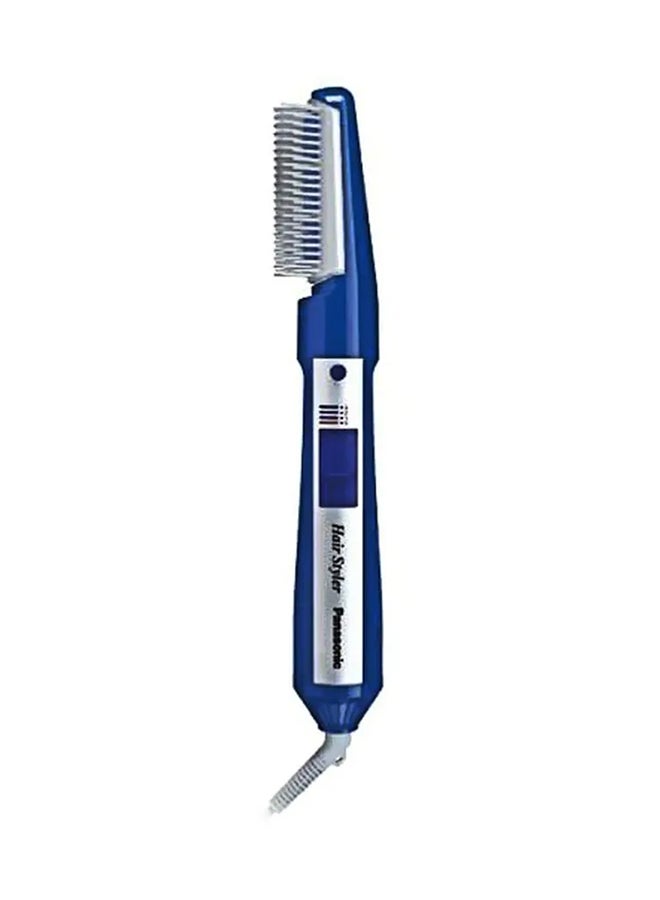 Panasonic 650W Blow Brush Hair Styler, 3 Speed Settings, Soft Pouch Blue/White