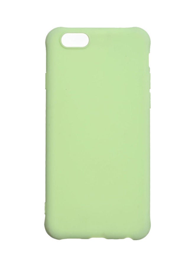 4 Angles Protection Anti Shock Silicone TPU Back Cover For iPhone 6 Light Green