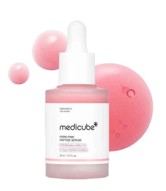 Salmon DNA PDRN Pink Peptide Serum, Pink glow serum, Peptide, Niacinamide, Hydrating & Moisturizing & Firming, Uneven Skin Tone, Korean Skincare | 1.01 fl.oz. (1.01 fl.oz., Salmon DNA PDRN)