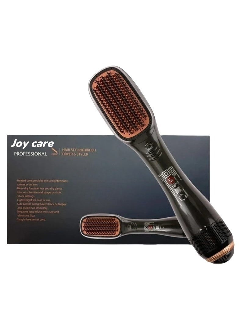 JOY CARE Ceramic Dryer And Styler 2 In 1 Black/Beige