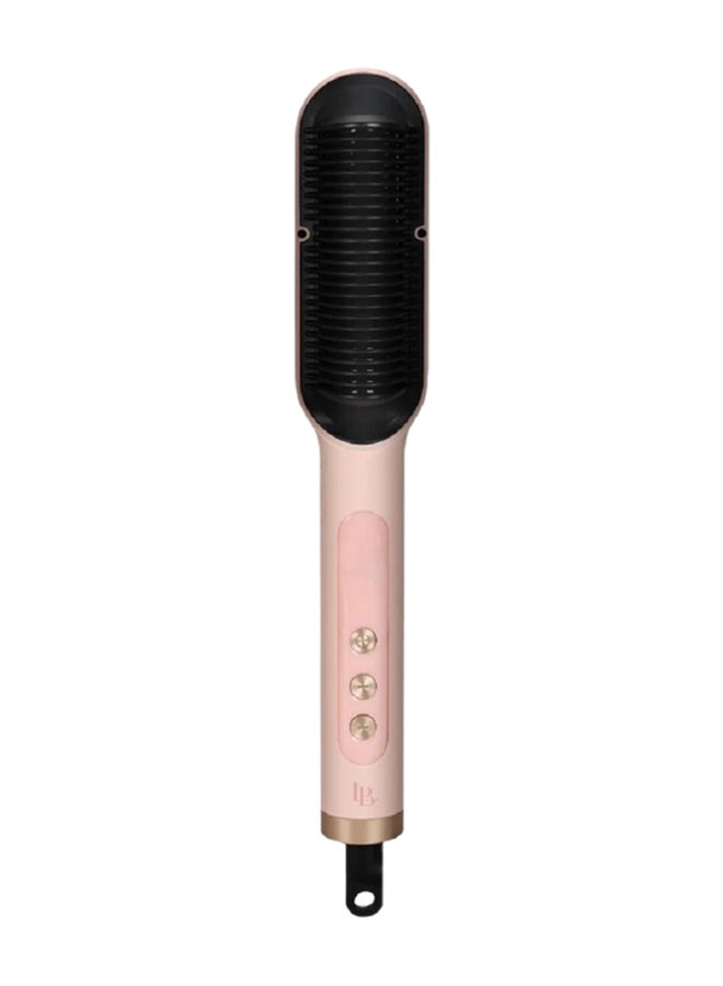 la belle Hair Straightening Pro Brush Pink