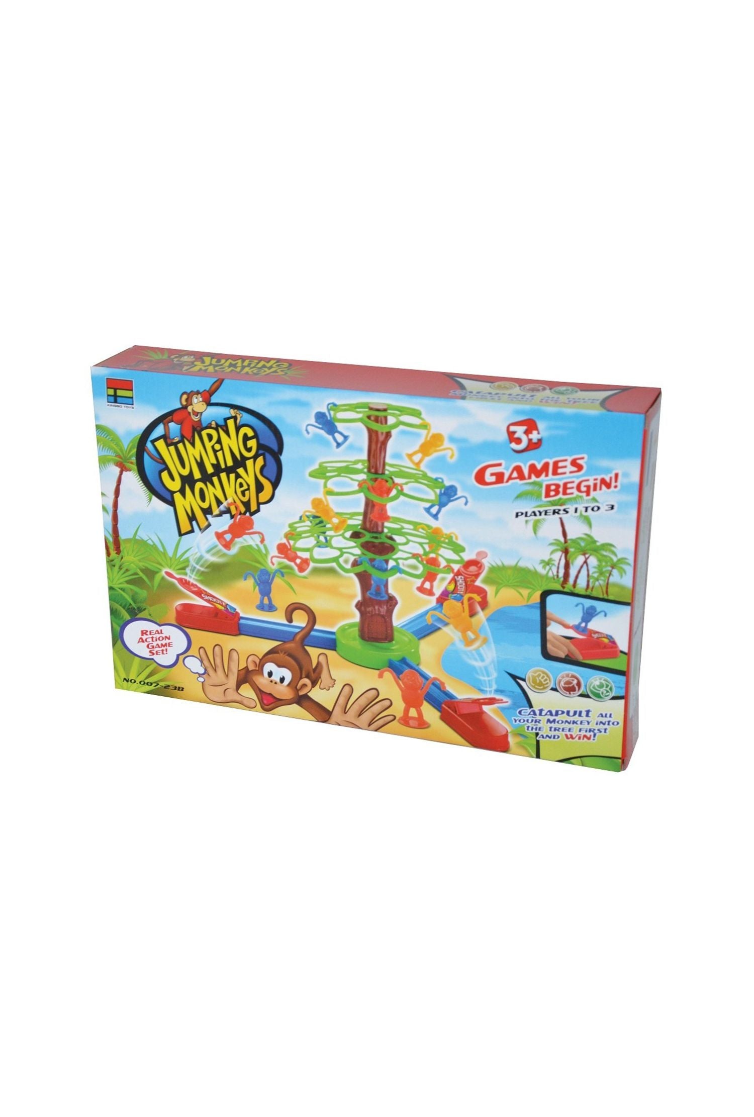 Jumping Monkeys Board Game Real Action Family Game Set for Kids & Adults