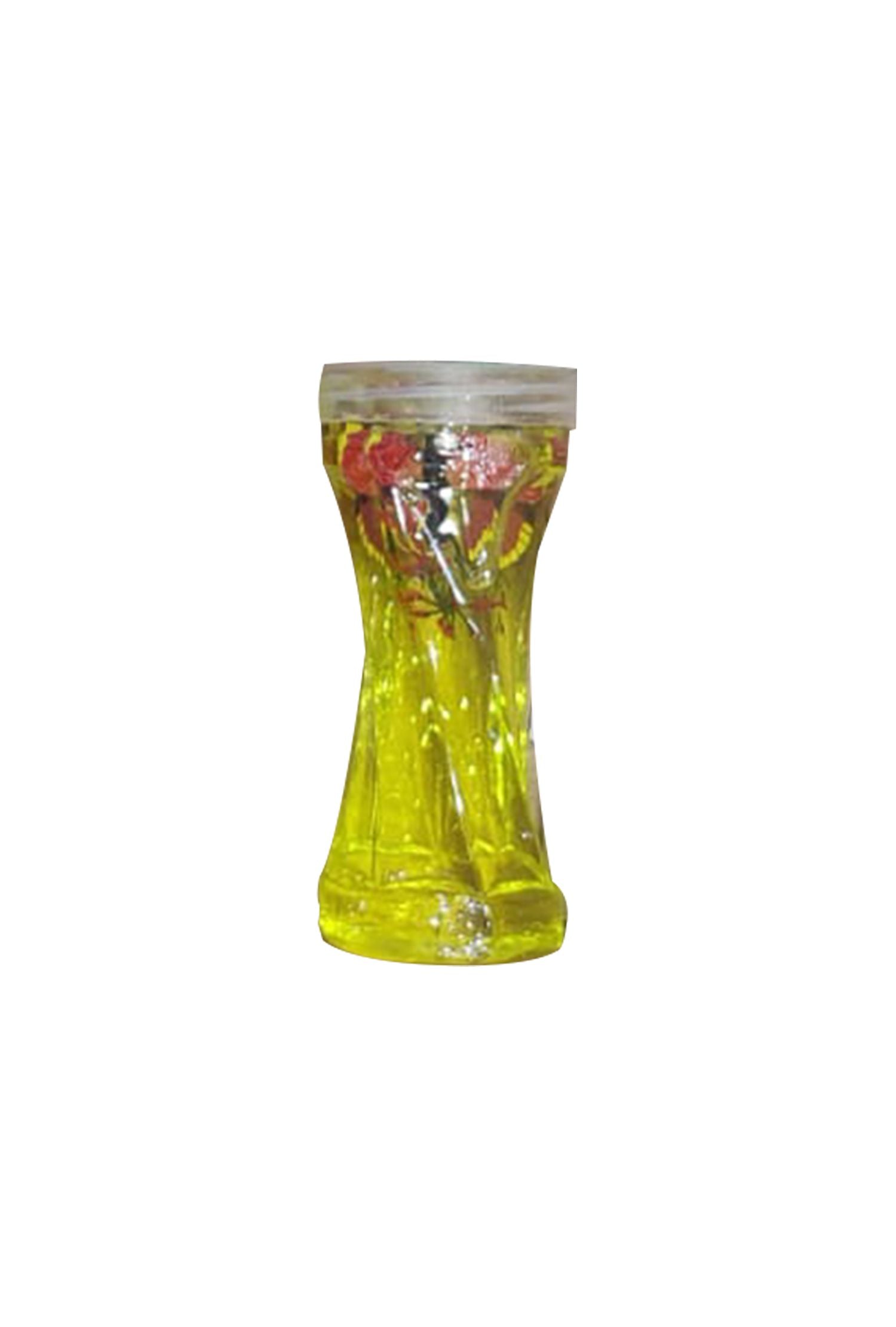 Sparkling Galaxy Yellow Slime Stretchy Jelly with Clear Glue & Butterfly Mix-Ins