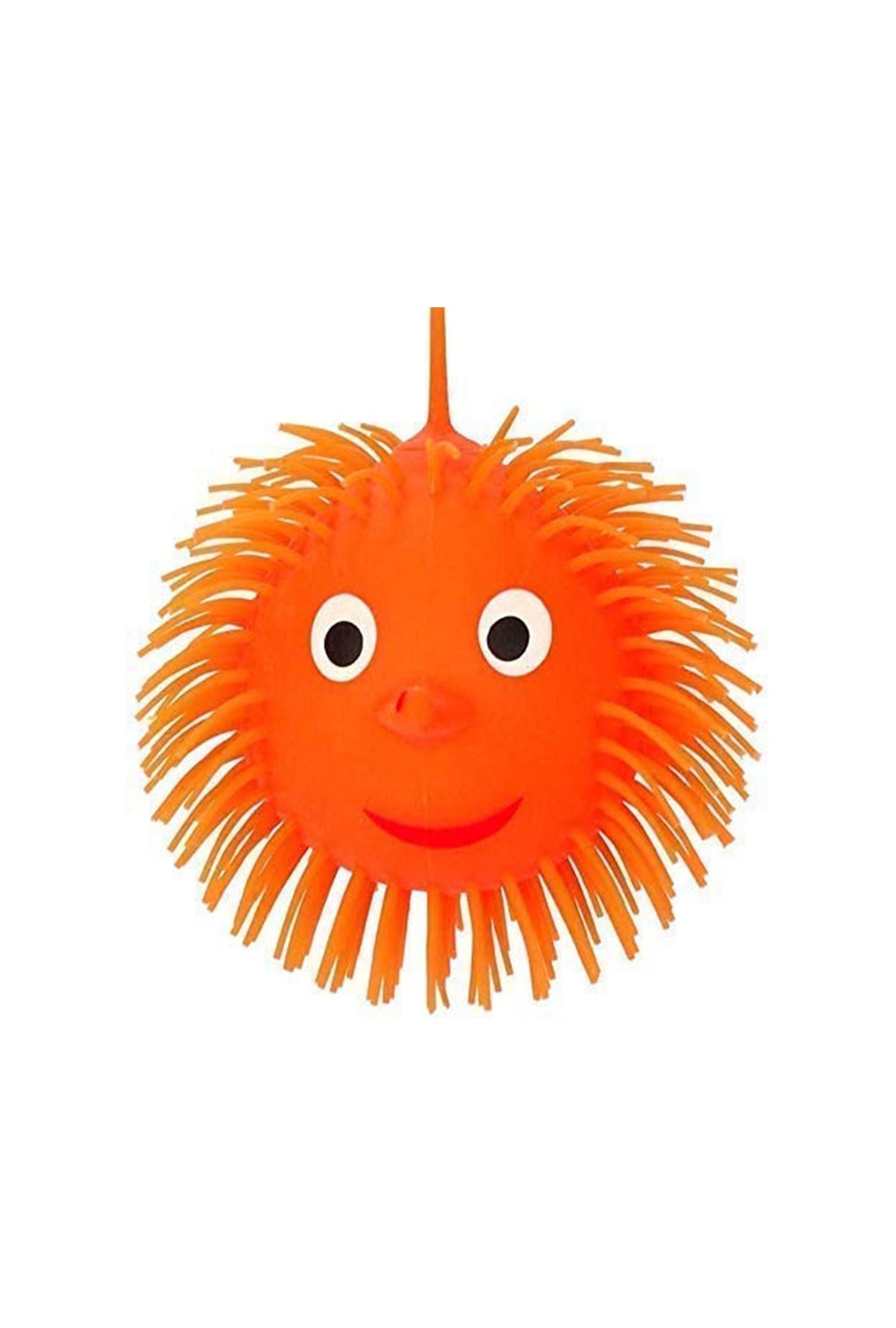 Anti-Stress Jumping Ball Light-Up Orange Bouncing Ball for Stress Relief
