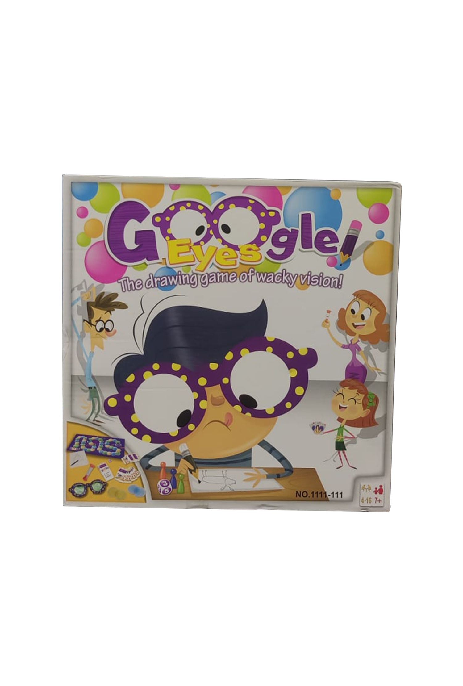 Google Eyes The Drawing Game of Wacky Vision Fun Family Party Game No.1111-111