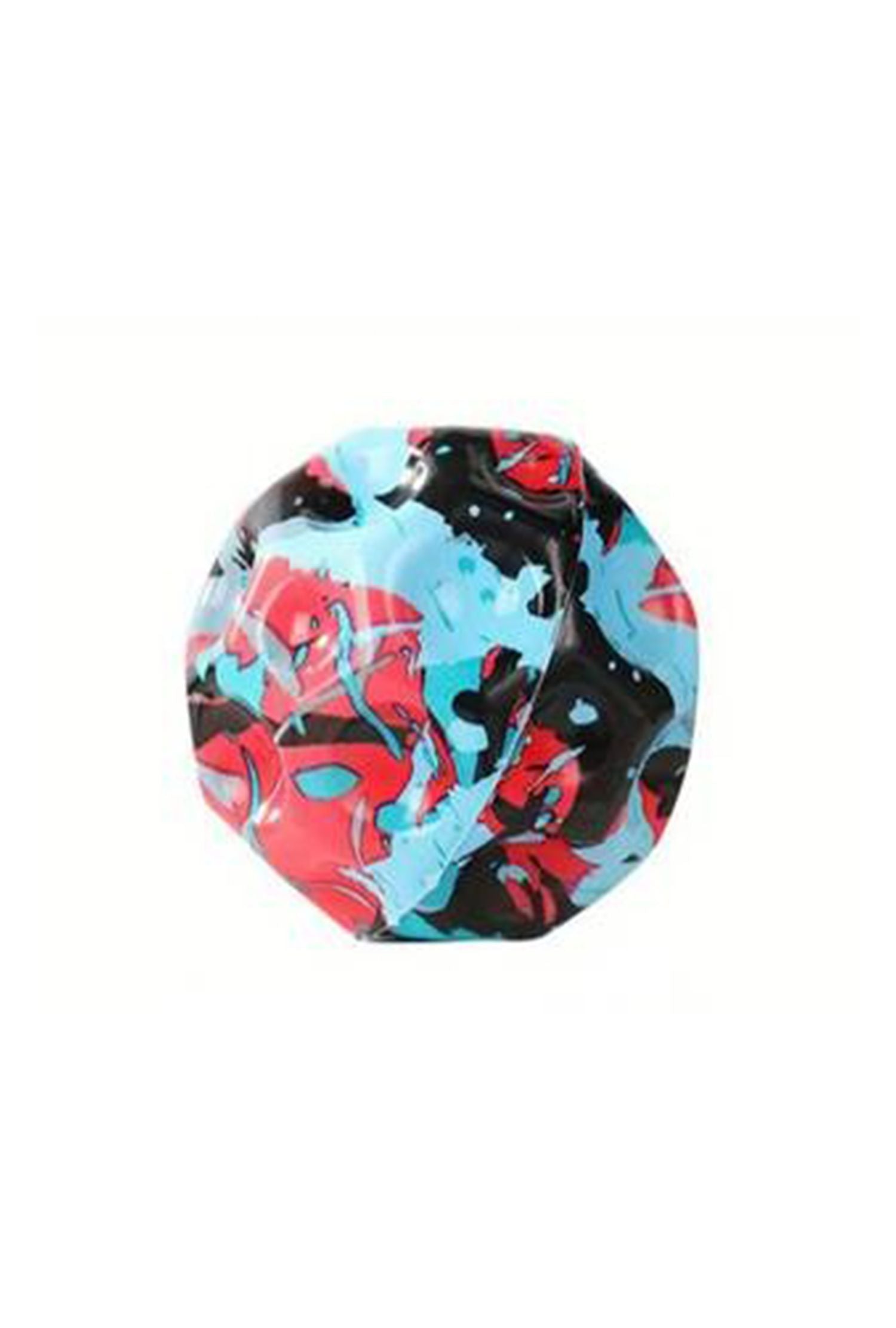 Soft Rubber Bounce Set Black-Blue-Pink Pattern Pickleball for Kids