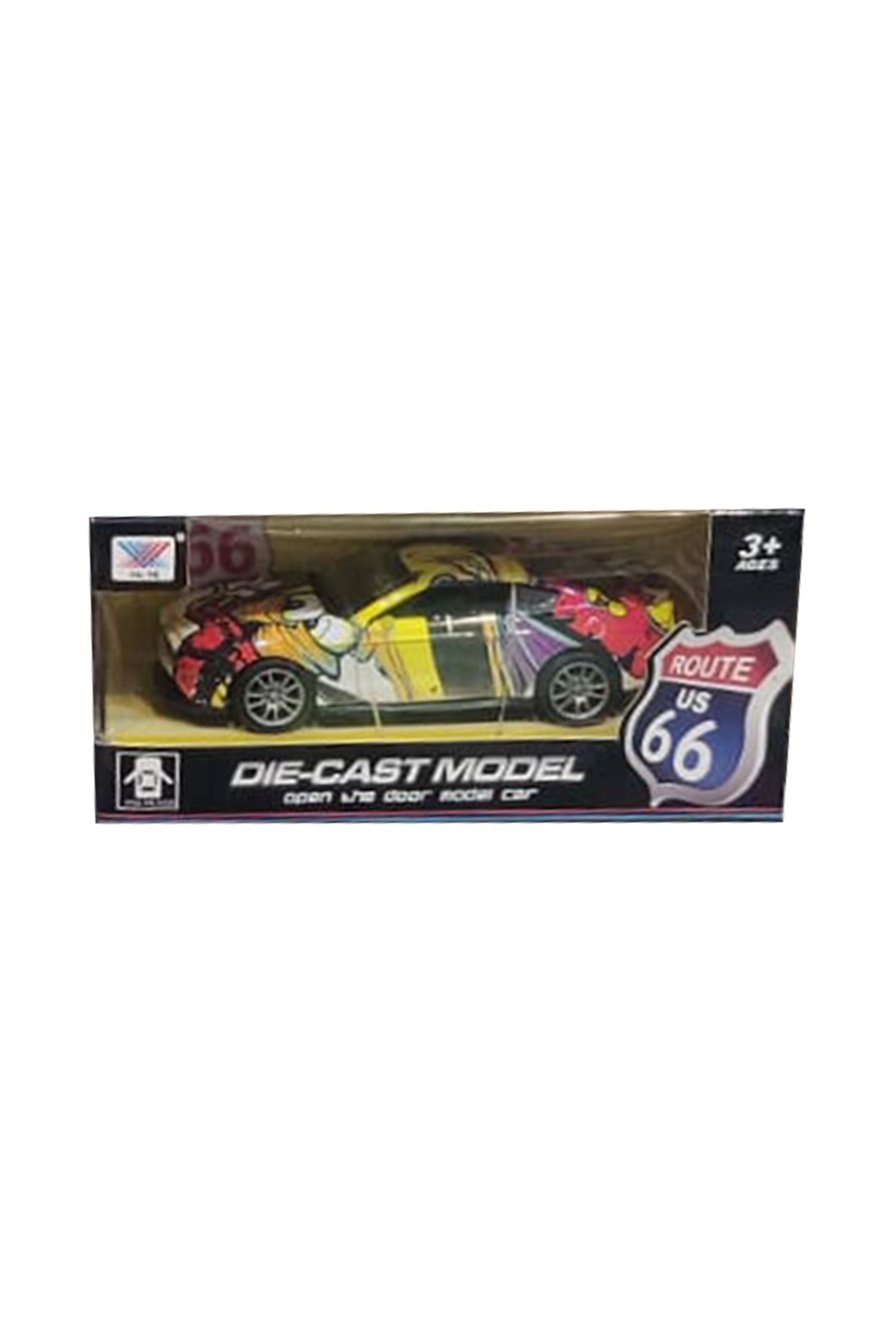 Die-Cast 1967 Ford Mustang Graffiti Model Car