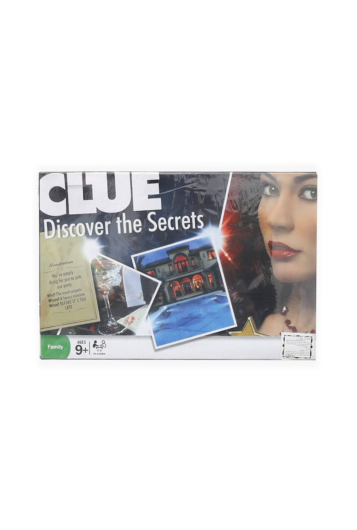 Clue Discover the Secrets Game Classic Mystery Board Game