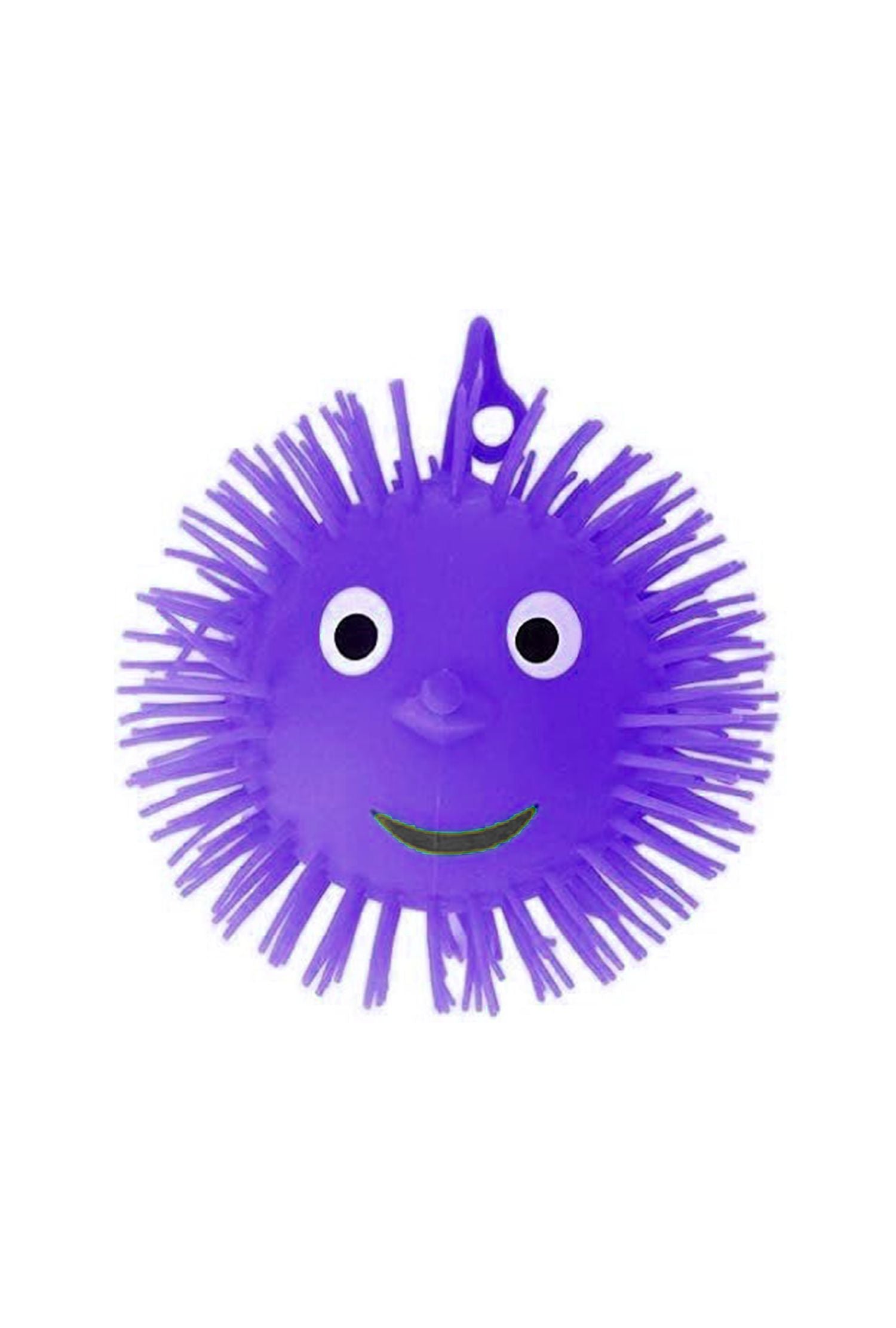 Anti-Stress Jumping Ball Light-Up Purple Bouncing Ball for Stress Relief