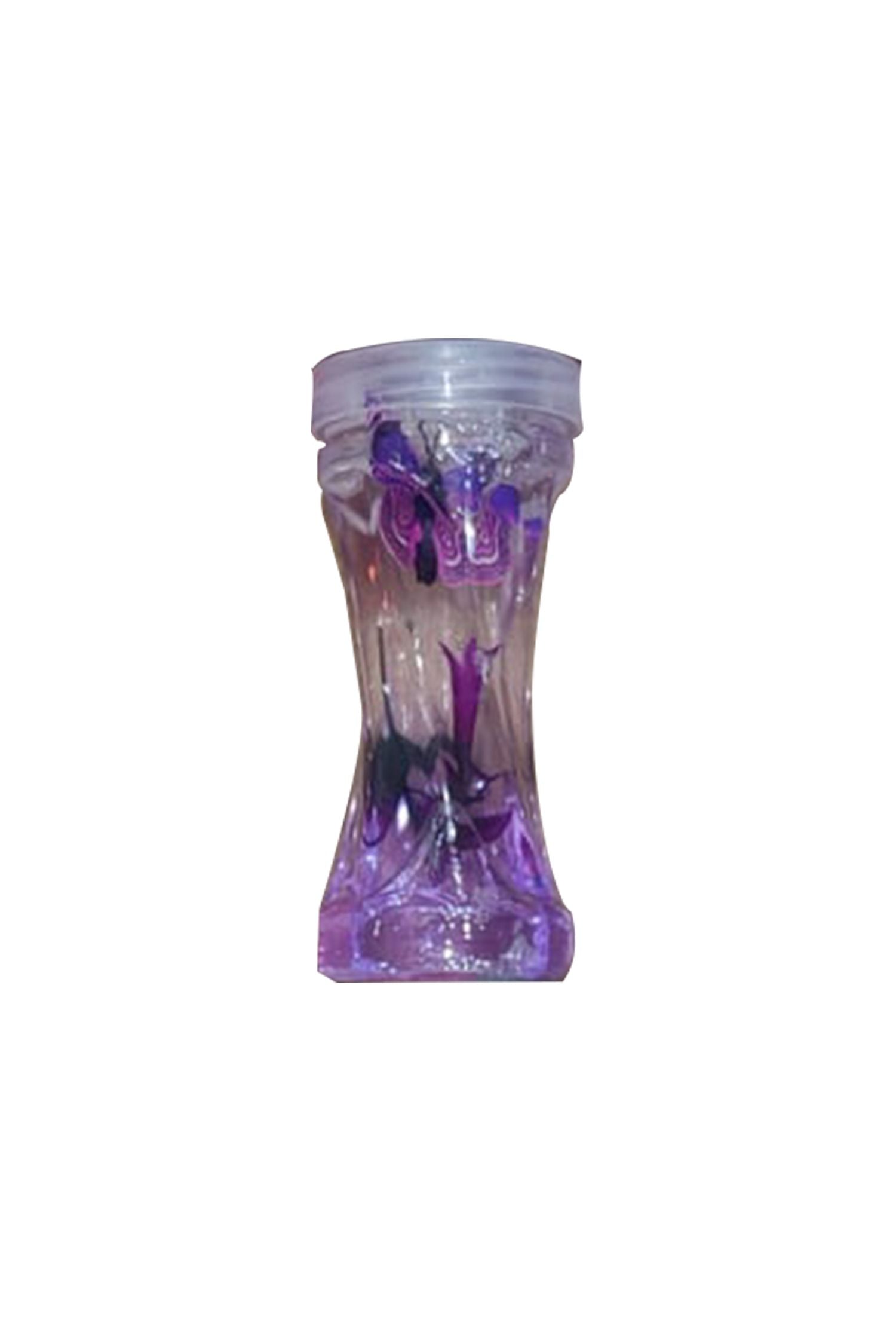Sparkling Galaxy Purple Slime Stretchy Jelly with Clear Glue & Butterfly Mix-Ins