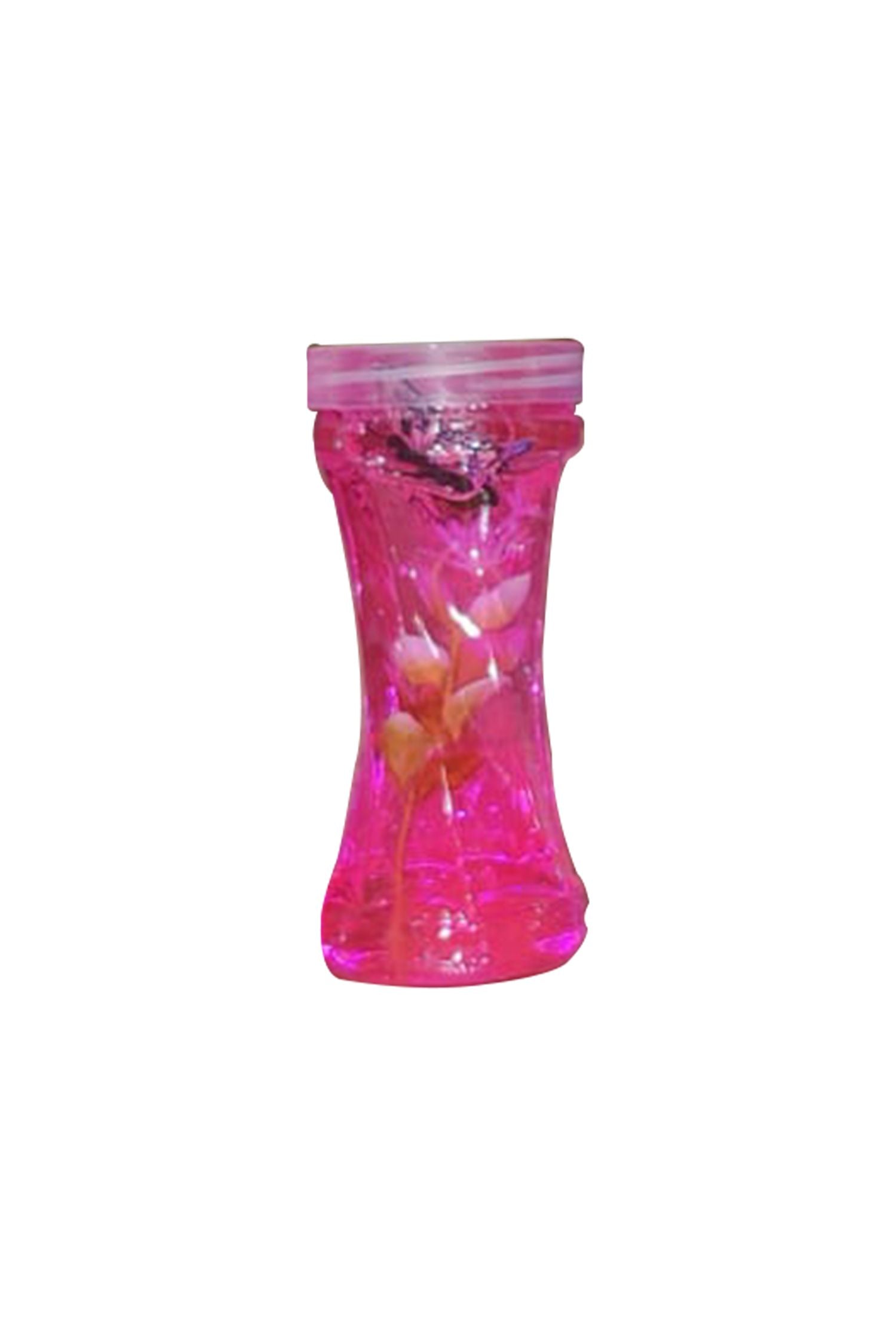 Sparkling Galaxy Pink Slime Stretchy Jelly with Clear Glue & Butterfly Mix-Ins