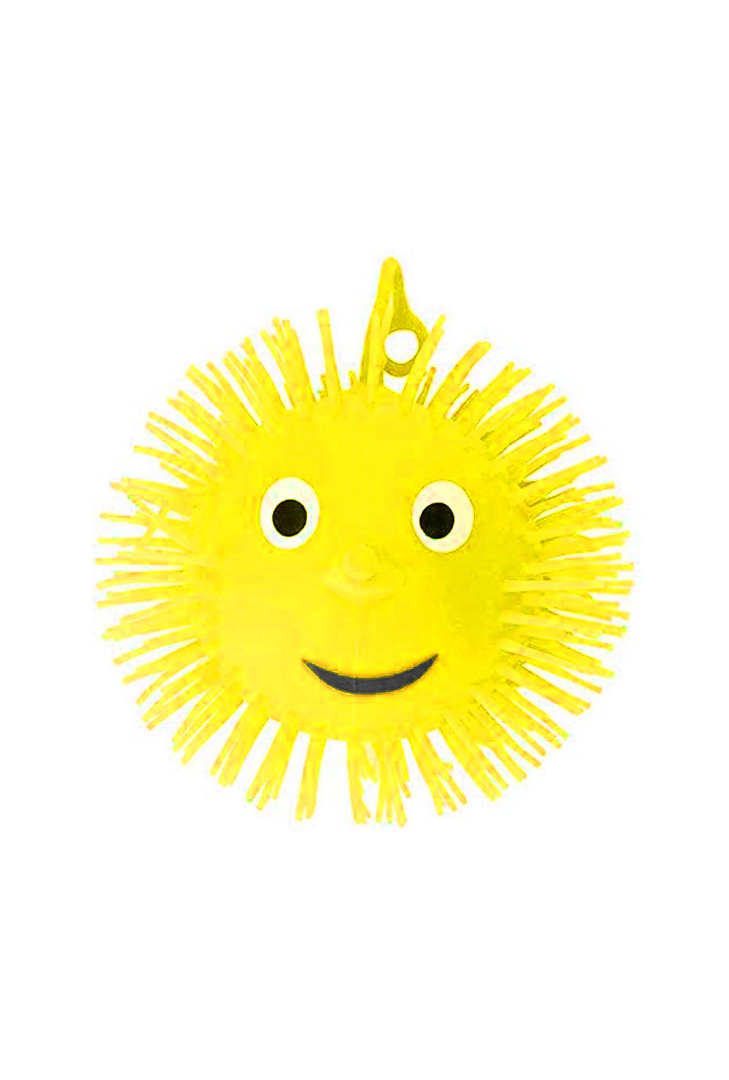 Anti-Stress Jumping Ball Light-Up Yellow Bouncing Ball for Stress Relief
