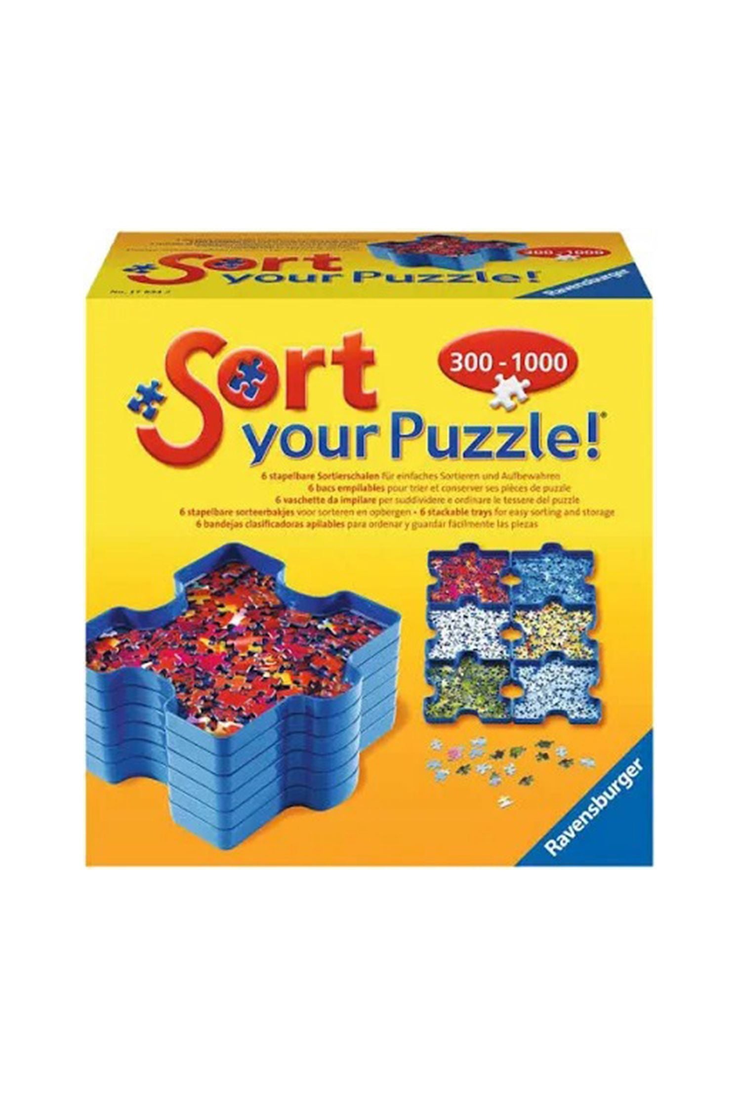 Ravensburger Sort Your Puzzle 300 to 1000-Piece Jigsaw Puzzles for Adults