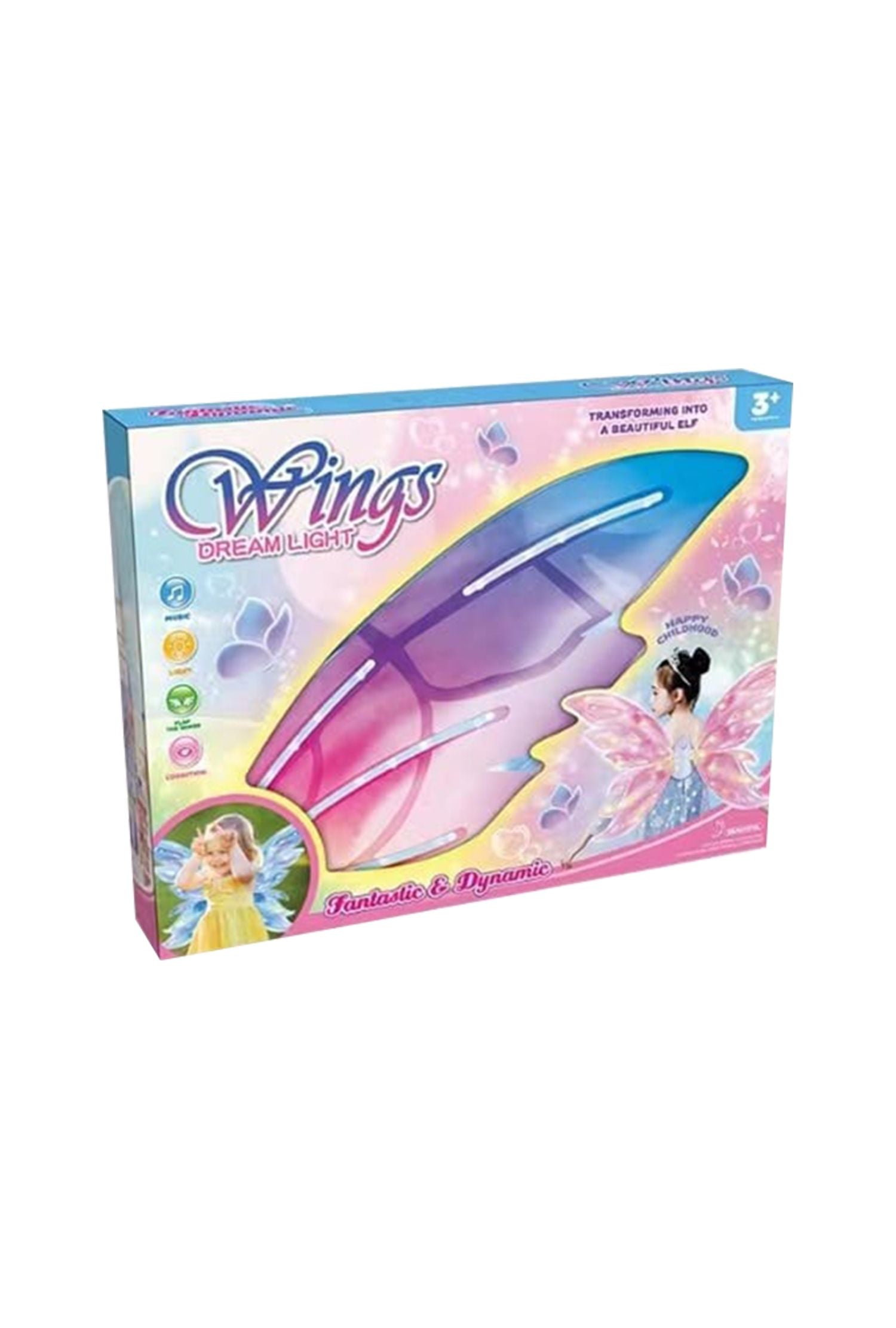 Wings Dream Light Fantastic & Dynamic Transforming Toy into Beautiful Elf
