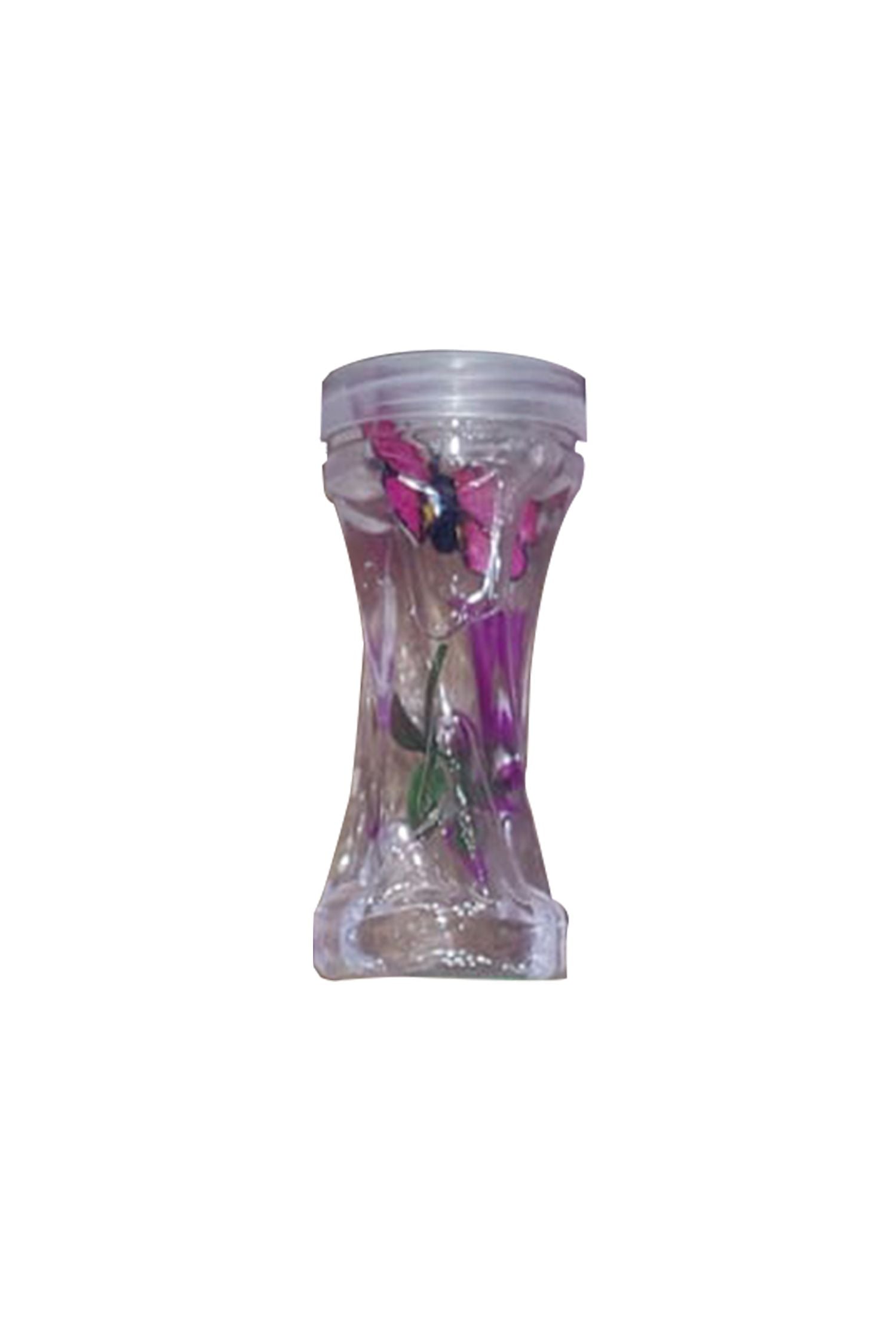Sparkling Galaxy Transparent Slime Stretchy Jelly with Clear Glue & Butterfly Mix-Ins