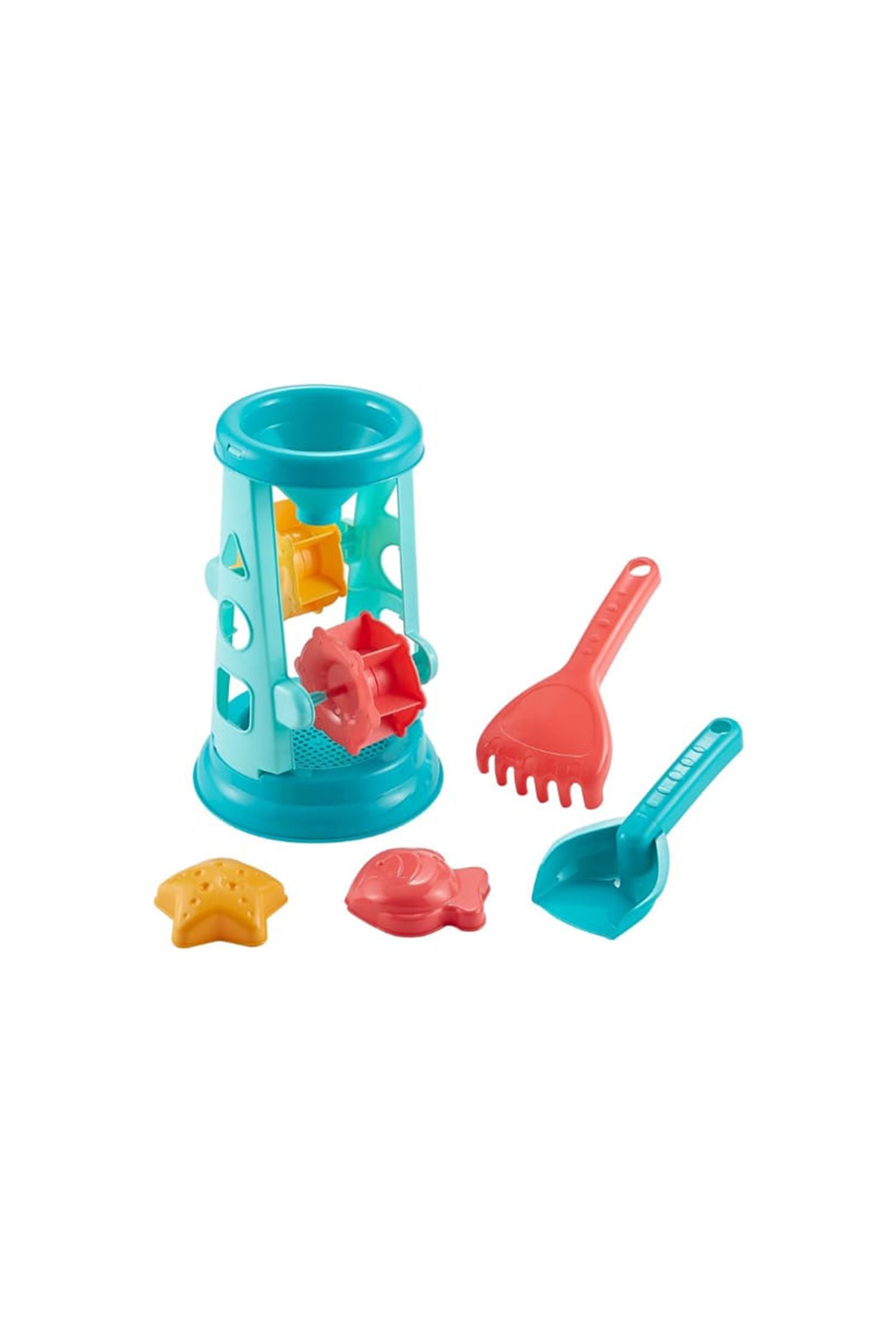 Summer Play Sand 5-Piece Hourglass Set Beach Toys for Kids