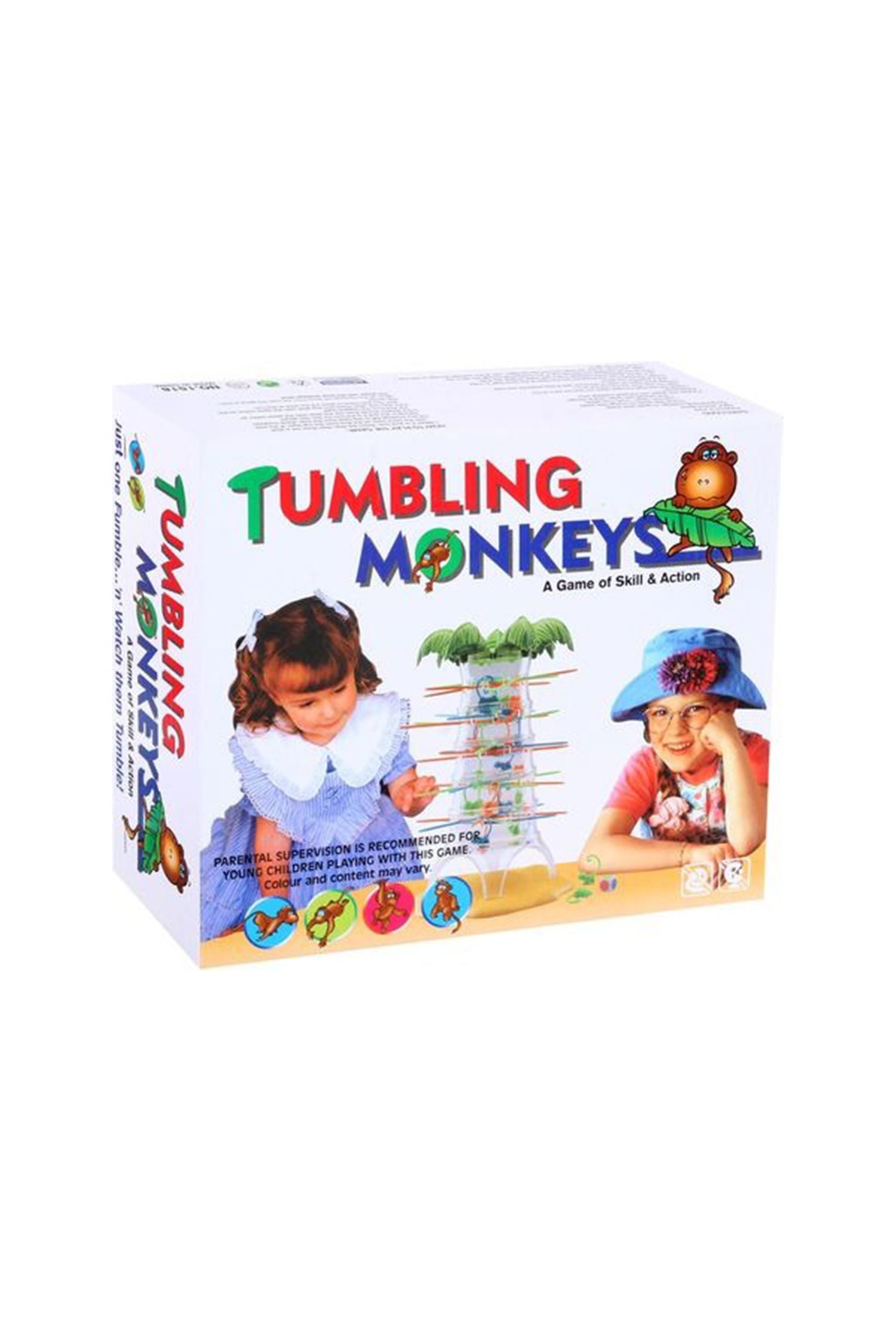 Tumbling Monkeys Skill & Action Board Game for Kids & Family